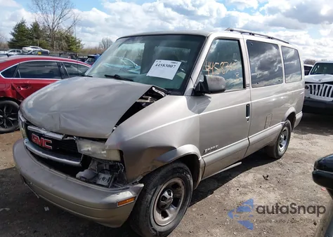 2002 GMC Safari Sle z USA, uszkodzony, nr VIN 1GKDM19X42B516918